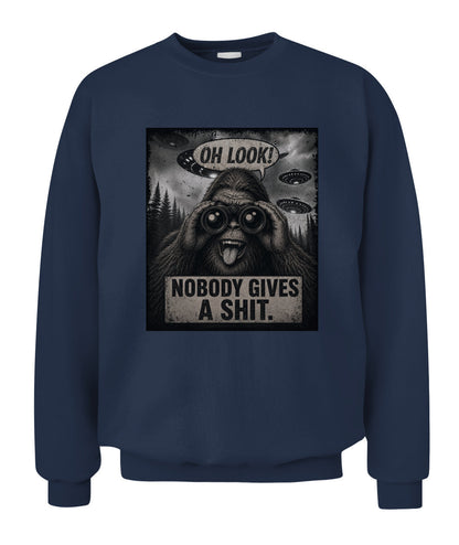 Oh Look! Nobody Gives A Shit – Funny Bigfoot Shirt