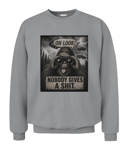 Oh Look! Nobody Gives A Shit – Funny Bigfoot Shirt