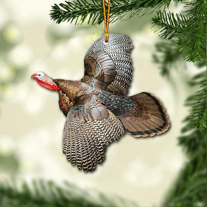 Turkey My Hunting Collection - Christmas Hunting Ornament