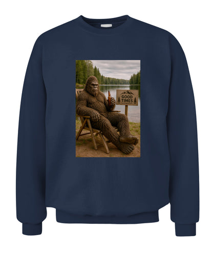 Good Times in the Wild – Bigfoot Camping Shirt