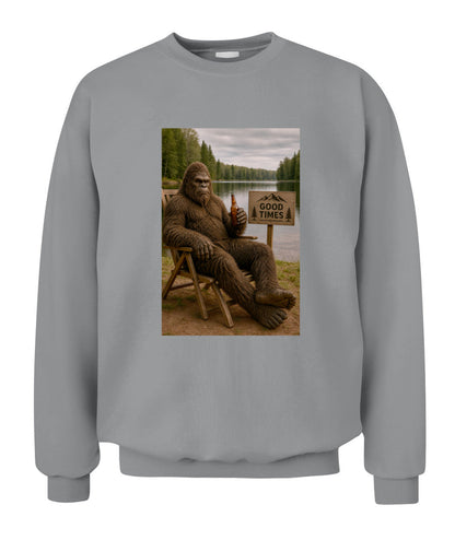 Good Times in the Wild – Bigfoot Camping Shirt