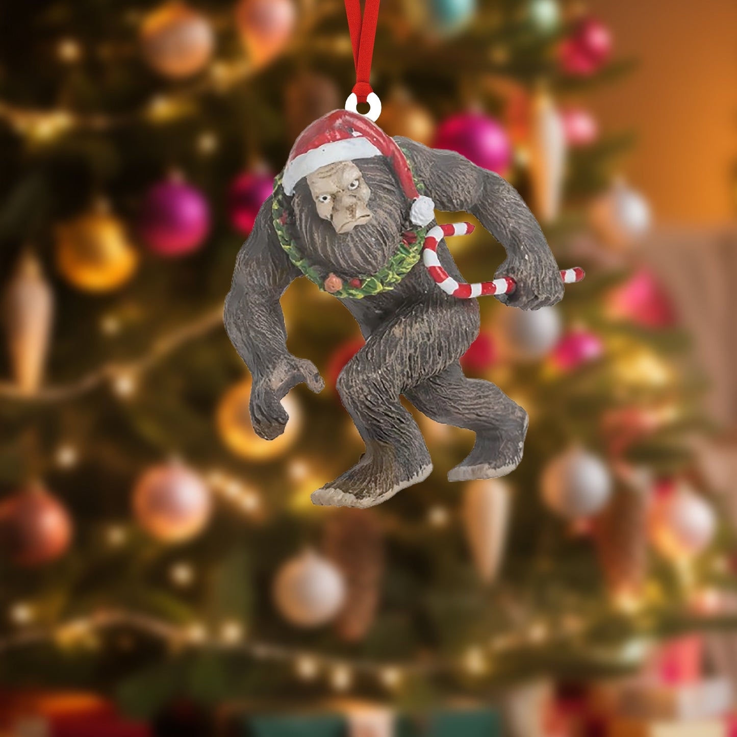 Merry Squatchmas Ornament