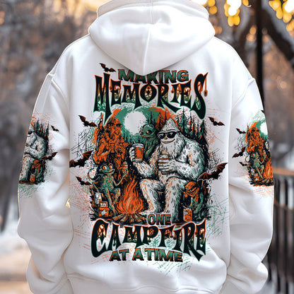 MAKING MEMORIES ONE CAMPFIRE AT A TIME BIGFOOT ALL OVER PRINT