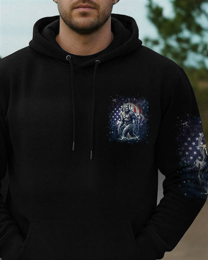 NOT ALL WHO WANDER ARE LOST BIGFOOT ALL OVER PRINT SHIRT