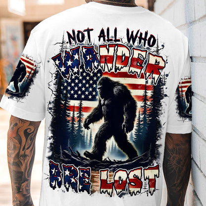 NOT ALL WHO WANDER ARE LOST ALL OVER PRINT