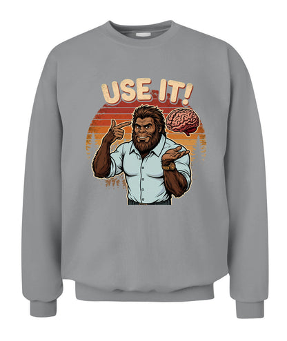 Use It! – Funny Bigfoot Brain Meme Shirt