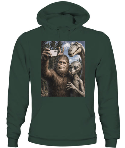 Legendary Creatures Selfie – Retro Outdoor Humor Tee