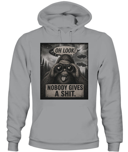 Oh Look! Nobody Gives A Shit – Funny Bigfoot Shirt