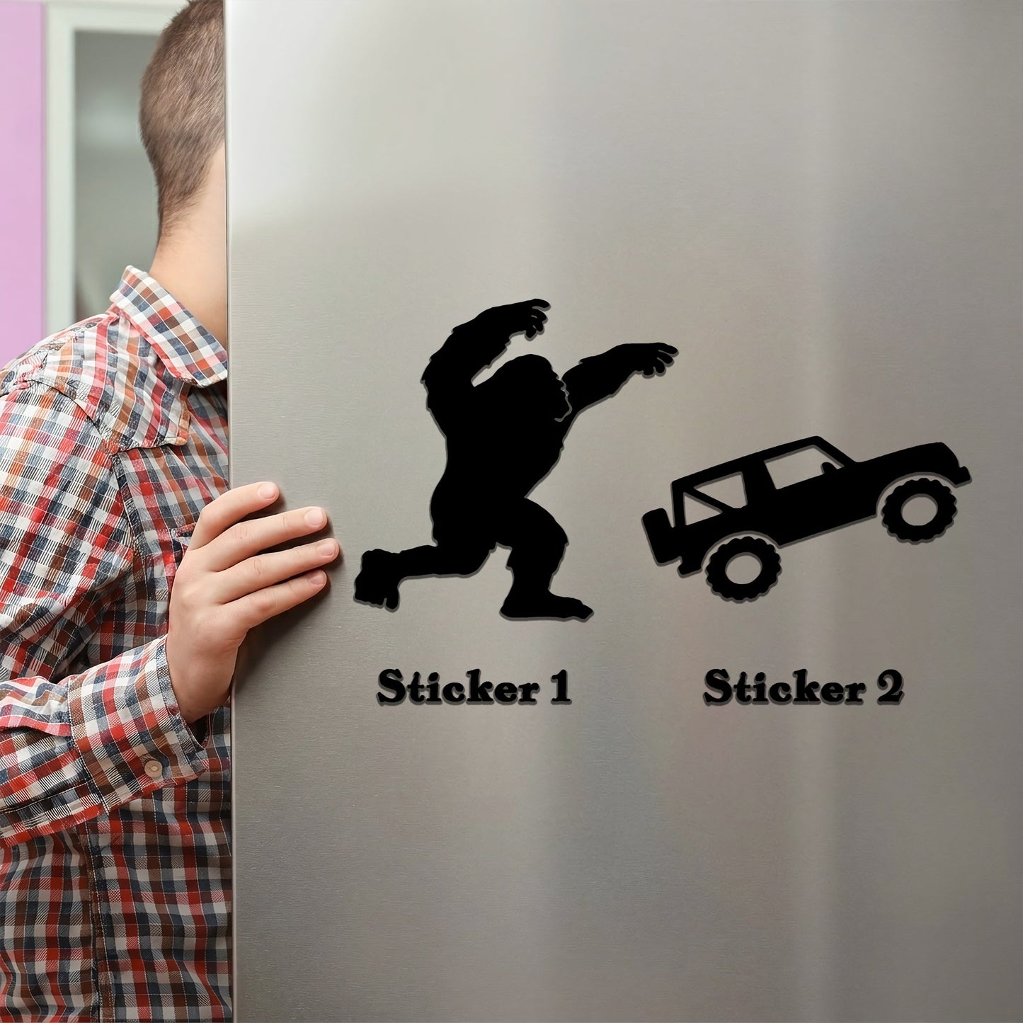 Bigfoot Jeep Magnet