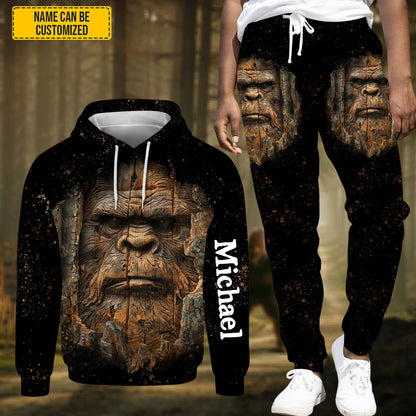 Personalized Bigfoot Hoodie and Sweatpants Set