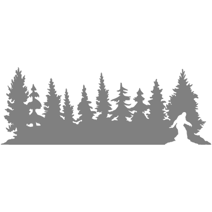 Bigfoot Hideout Sticker