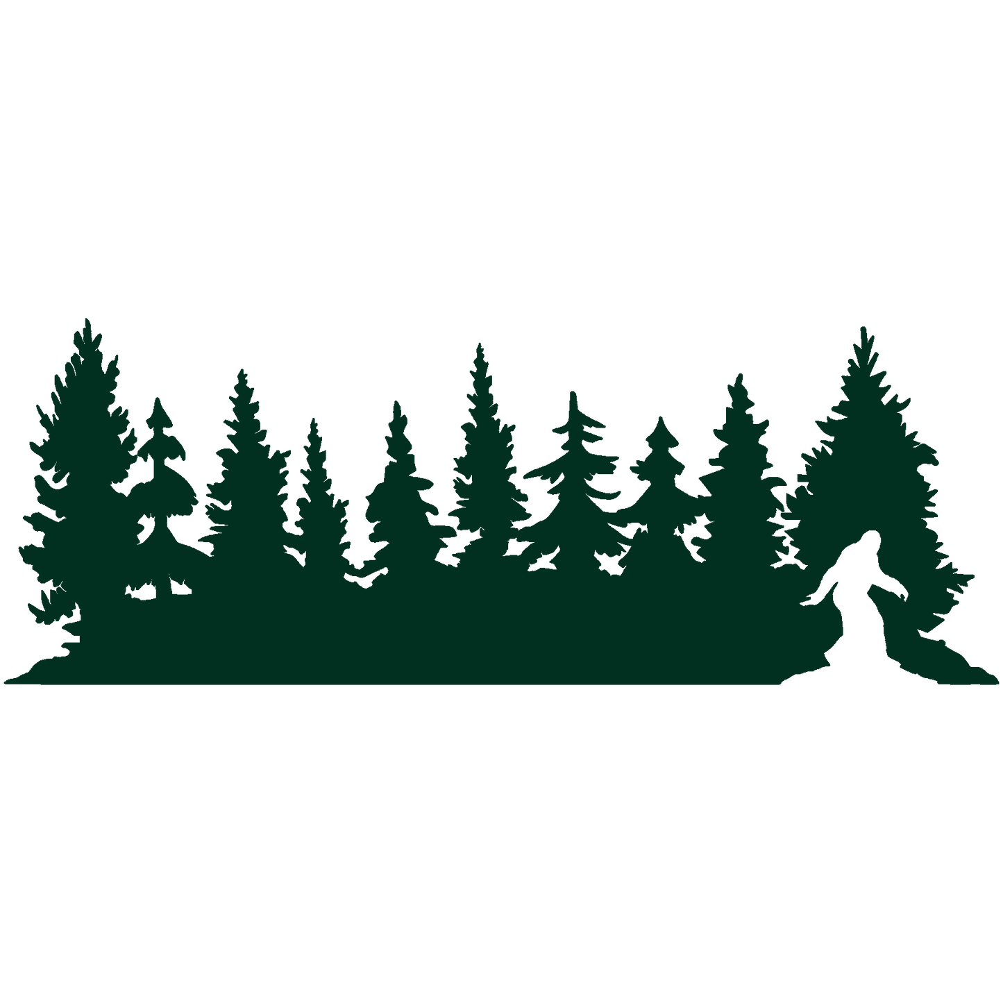 Bigfoot Hideout Sticker
