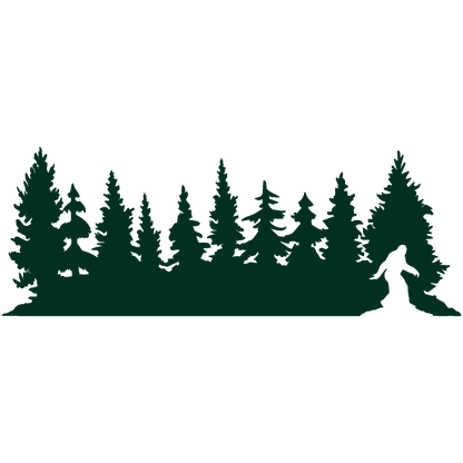 Bigfoot Hideout Sticker