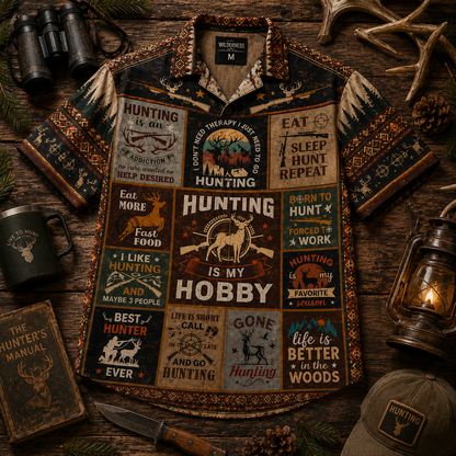 Hunting Life – Vintage Hawaiian Shirt