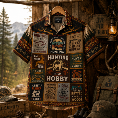 Hunting Life – Vintage Hawaiian Shirt