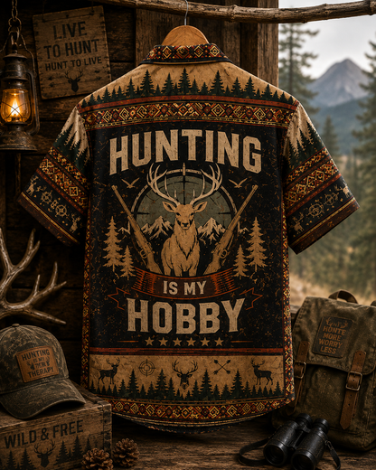 Hunting Life – Vintage Hawaiian Shirt
