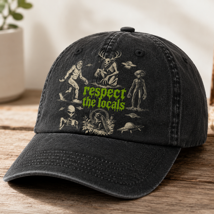 Respect The Locals - Vintage Cap
