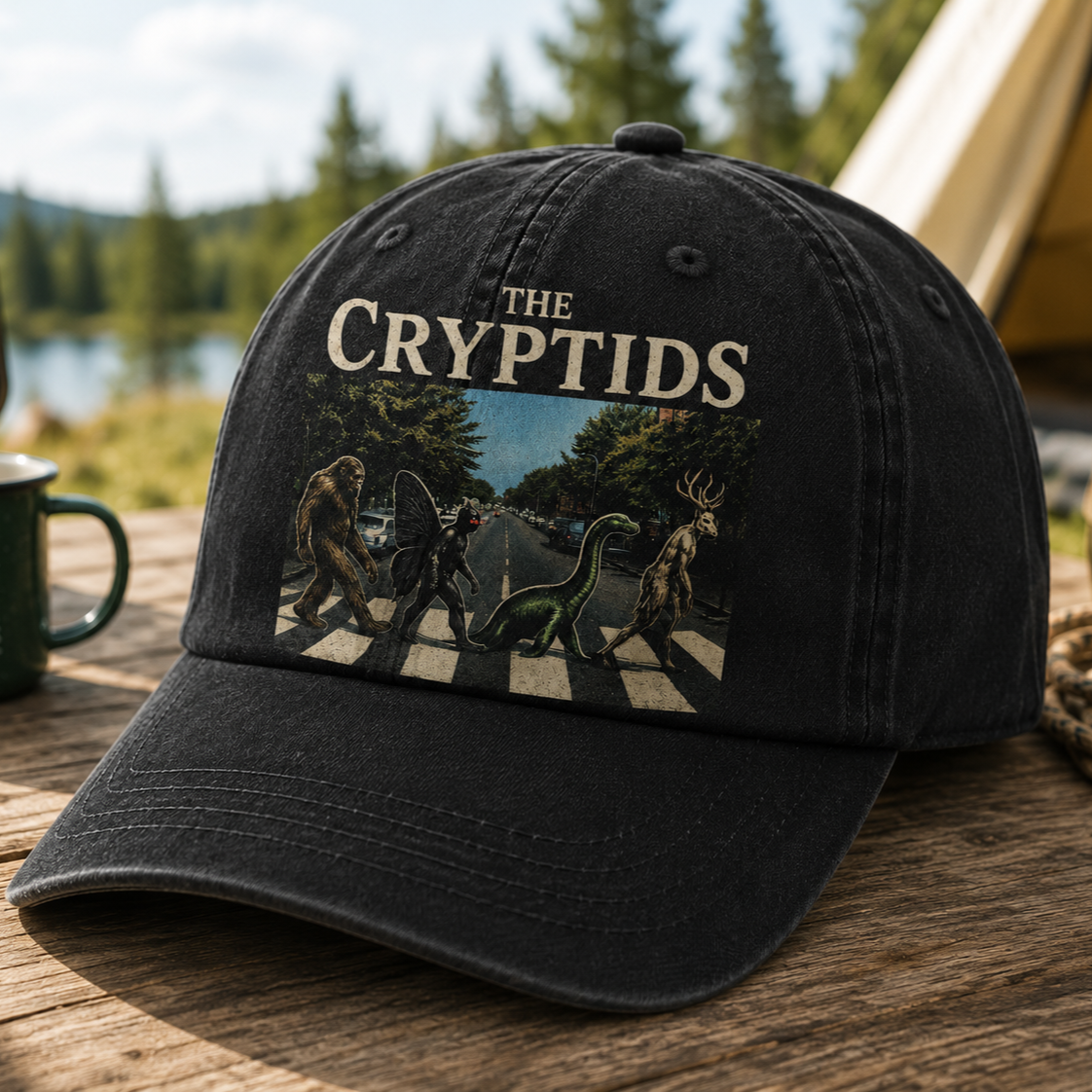 The Cryptids - Vintage Cap