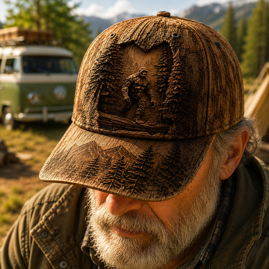 Bigfoot Forest Walk Classic Cap – Vintage Outdoor Gift