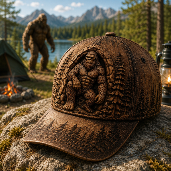 Bigfoot Adventure Classic Cap – Vintage Outdoor Hat
