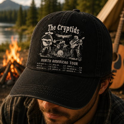 The Cryptids North American Rock Tour - Vintage Cap