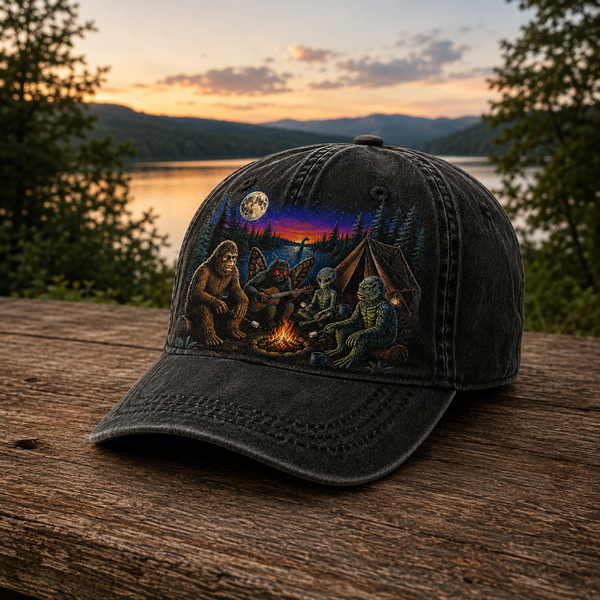 Bigfoot & Friends Campfire Club - Vintage Cap