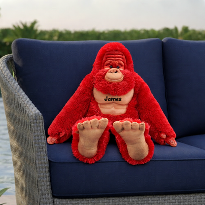 Personalized Cute Bigfoot Custom Shaped Pillow