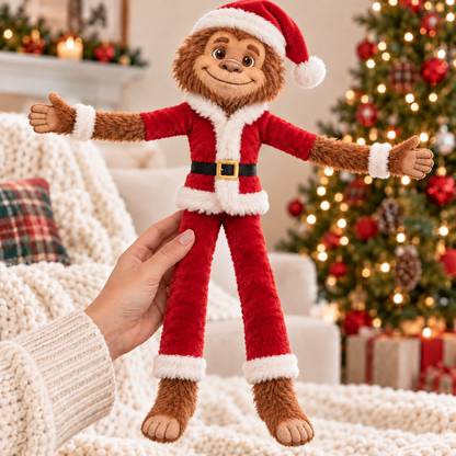 Christmas Bigfoot & Yeti – Personalized Name Plush Doll