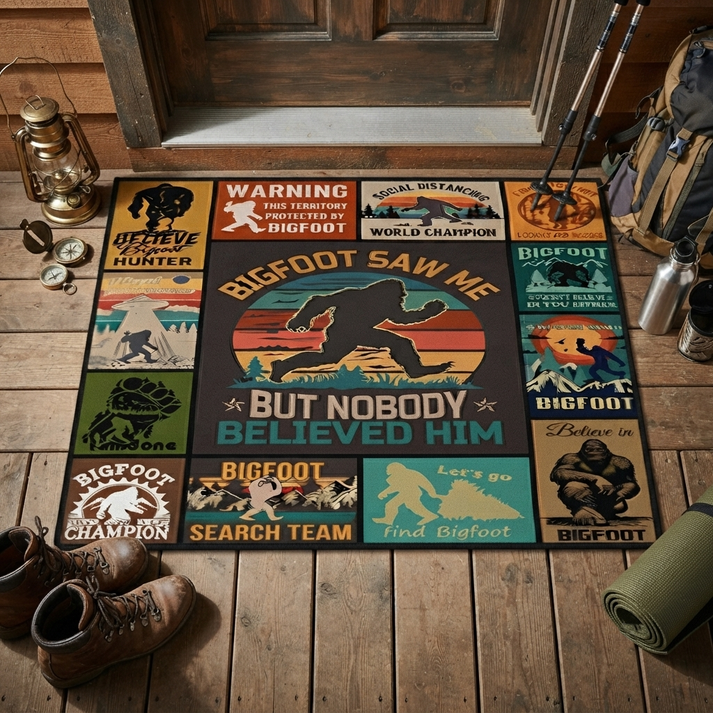 Bigfoot Legend Collection Doormat