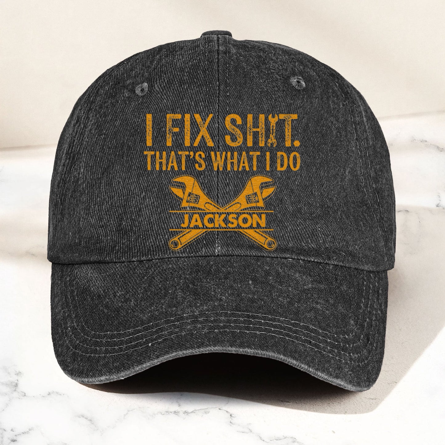 I Fix Sh!T That's What I Do - Personalized Cap