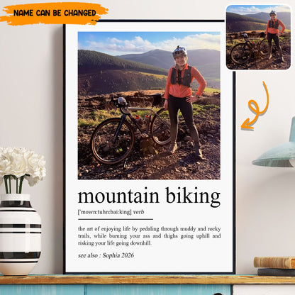 Personalized The Ultimate Poster & Canvas for Cycling and Outdoor Lovers