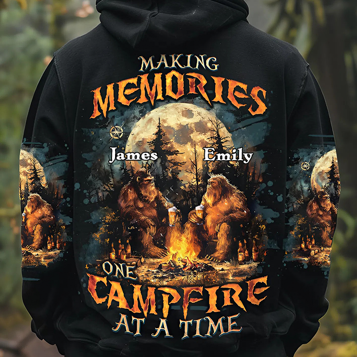 Personalized Moonlight Memories Bigfoot All Over Print