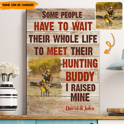 The Ultimate Hunting Buddy - Personalized Poster Canvas