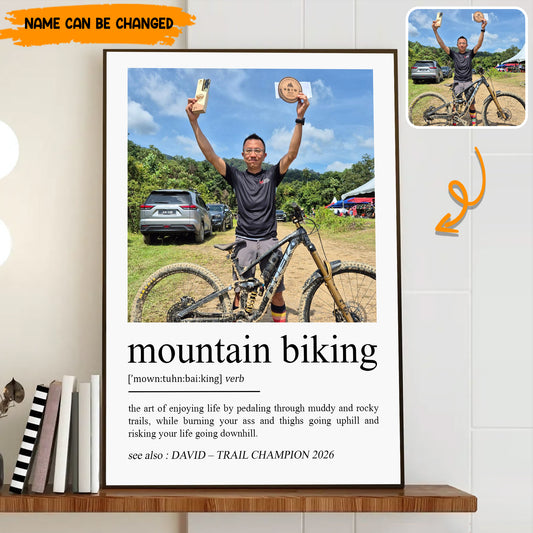 Personalized The Ultimate Poster & Canvas for Cycling and Outdoor Lovers