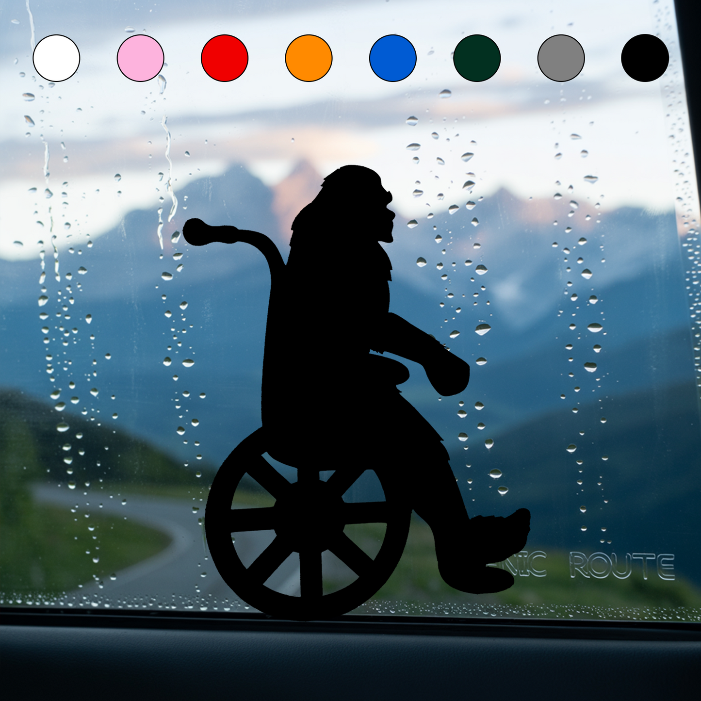 Friendly Foot Sticker