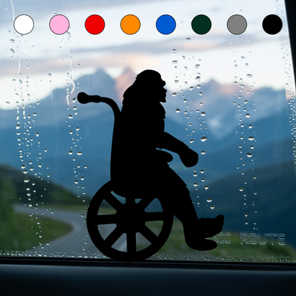 Friendly Foot Sticker
