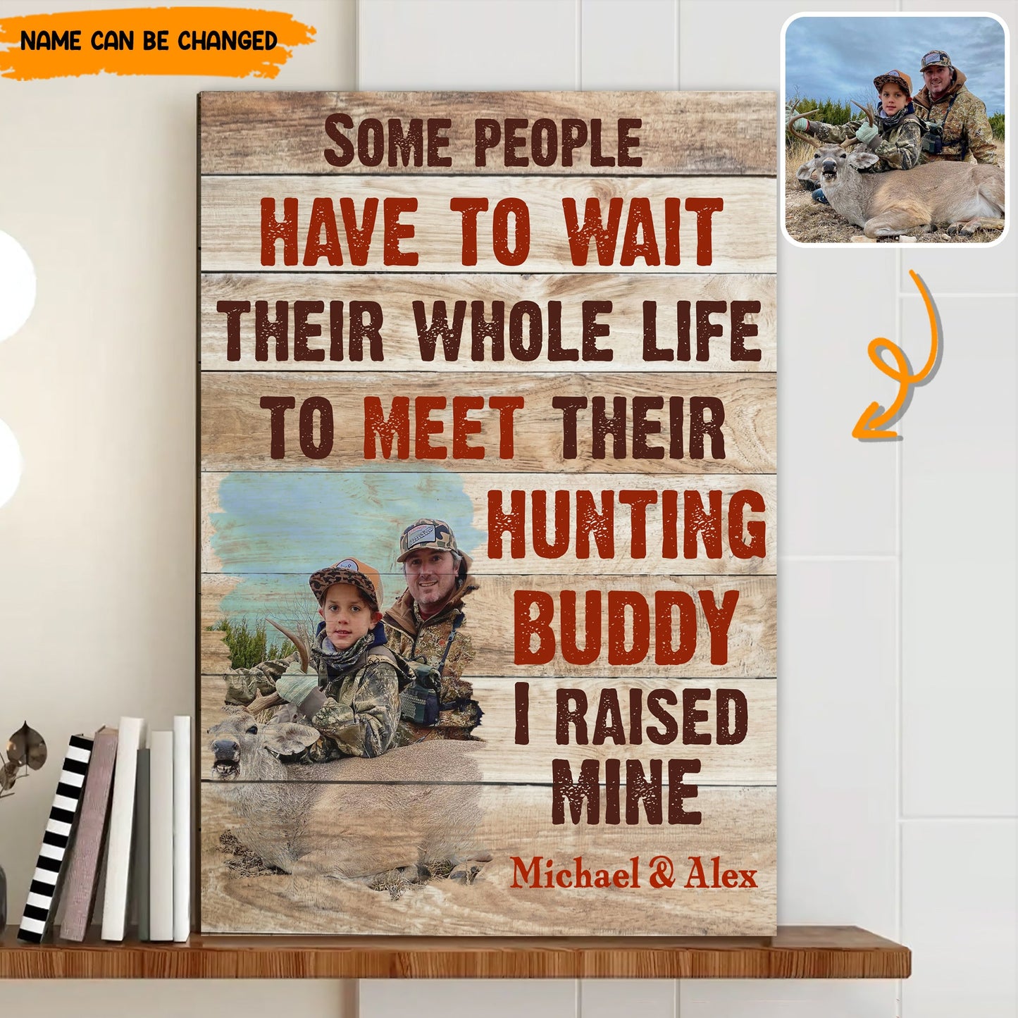 The Ultimate Hunting Buddy - Personalized Poster Canvas