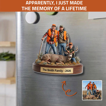 Trophy Moments – Personalized Photo Acrylic Fridge Magnet