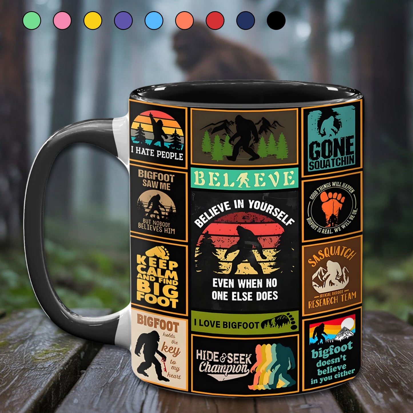 Find My Soul – Personalized Bigfoot Accent Mug