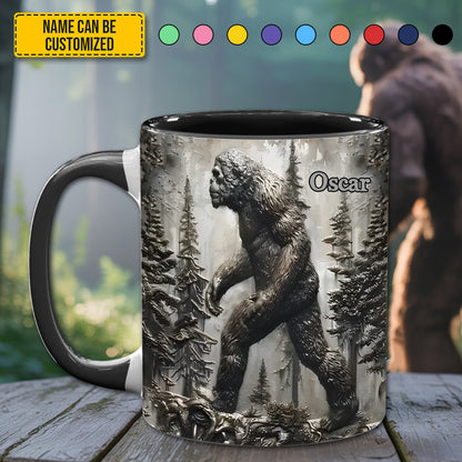 The Forest Legend – Personalized Bigfoot Accent Mug