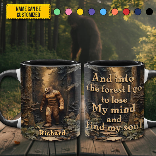 The Cryptid Chronicle – Bigfoot Accent Mug