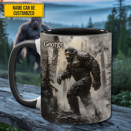 The Wanderer – Personalized Bigfoot Accent Mug