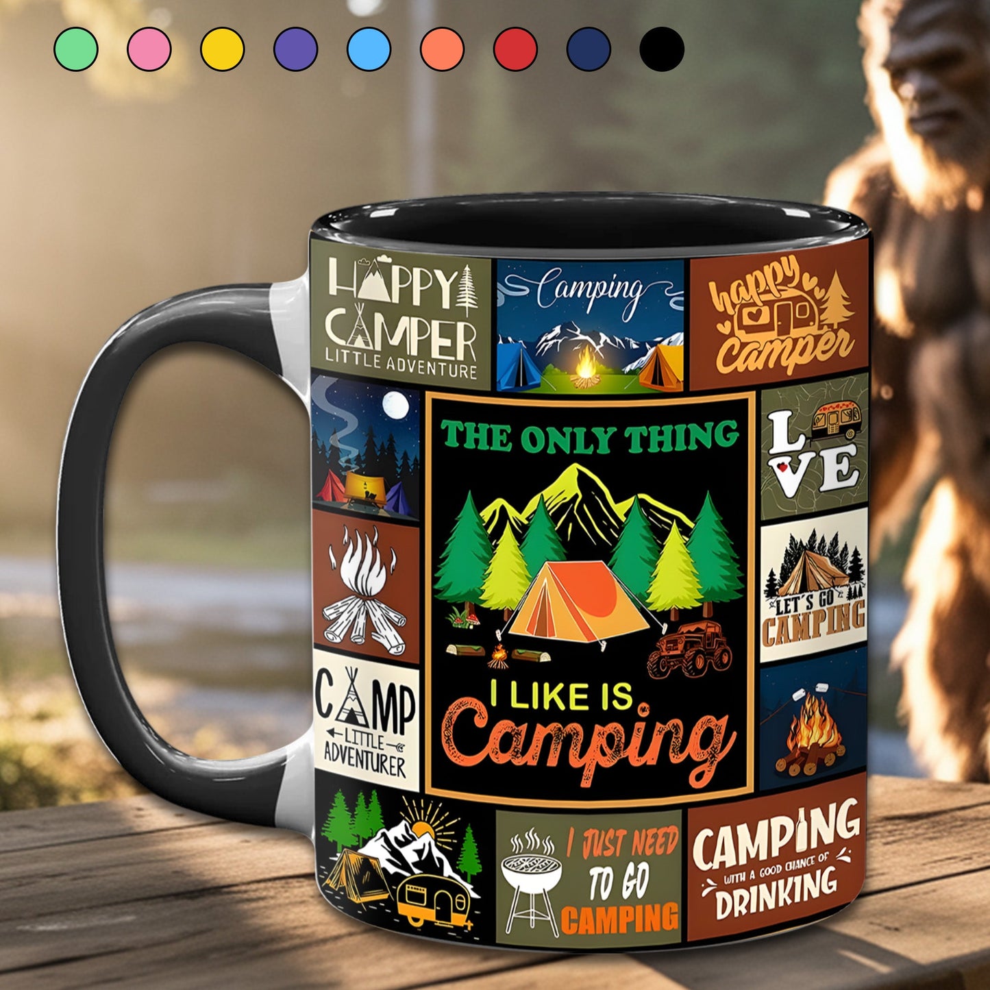 The Bigfoot Vintage Collection Accent Mug