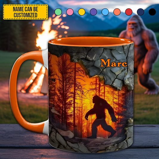 Legendary Bigfoot – Personalized Funny Accent Mug
