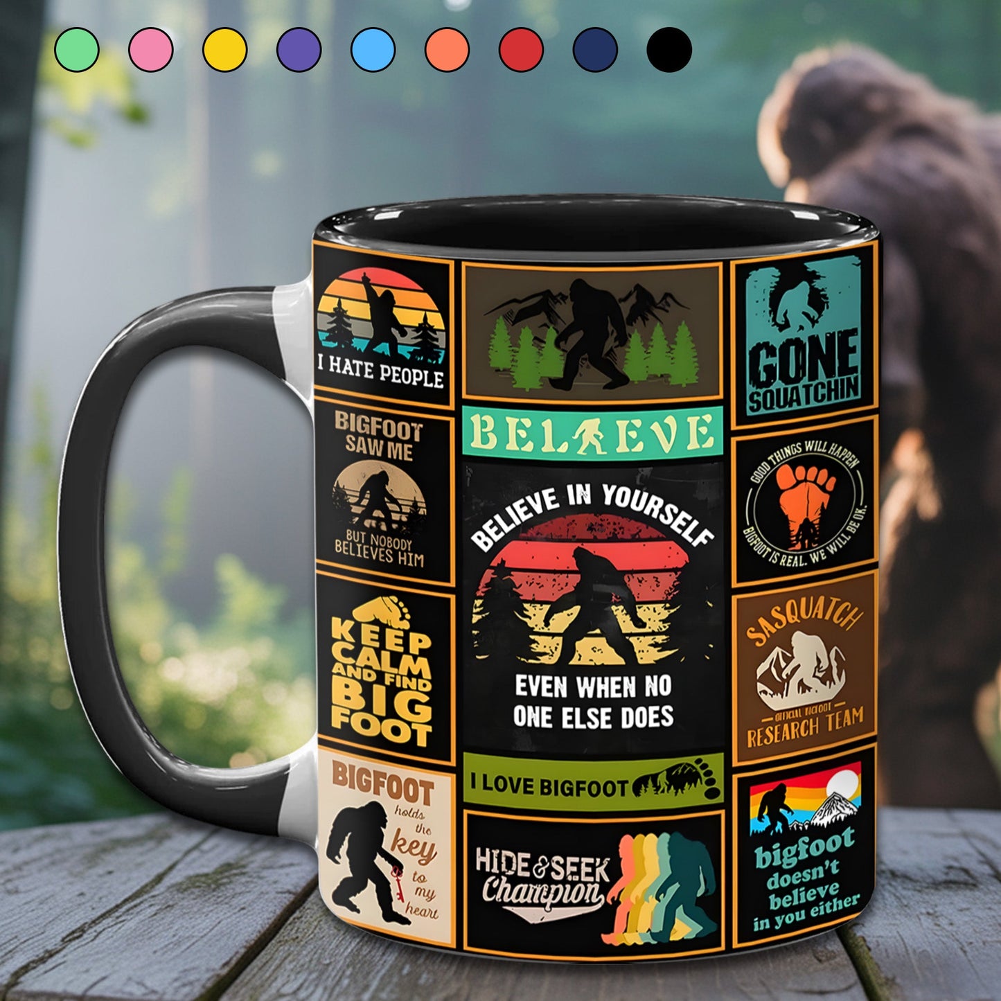 Find My Soul – Personalized Bigfoot Accent Mug