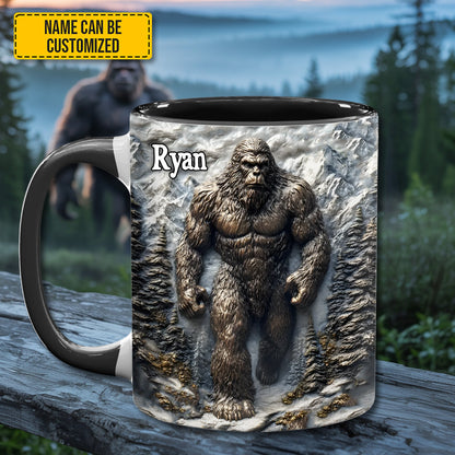 Shadow Stalker – Personalized Bigfoot Accent Mug