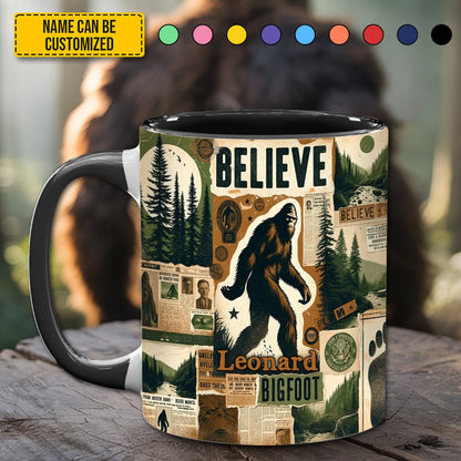 Bigfoot Is My Spirit Animal – Personalized Sasquatch Accent Mug
