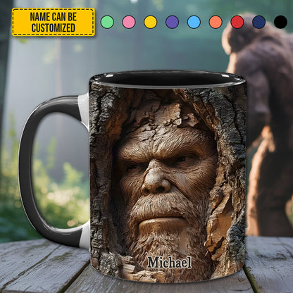 Cosmic Footsteps – Personalized Bigfoot Accent Mug
