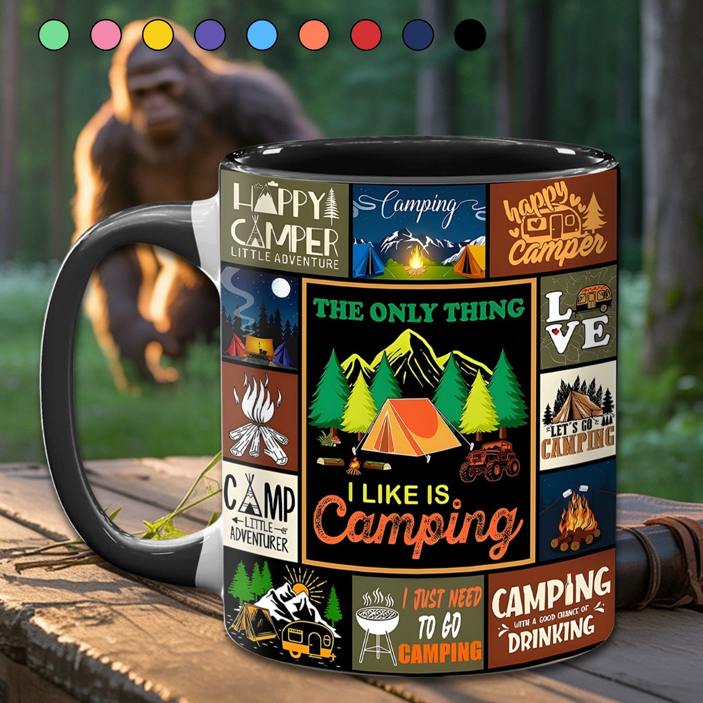 The Bigfoot Vintage Collection Accent Mug