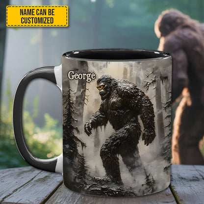 The Wanderer – Personalized Bigfoot Accent Mug